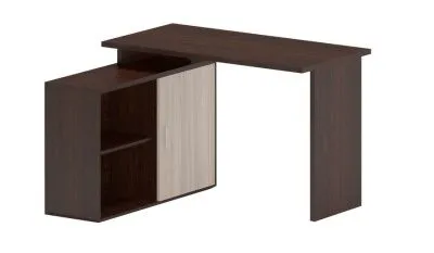 Стол СКЛ-Прям120 + ТБЛ-2 - венге - карамель