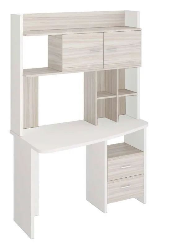 Стол СКЛ-Крл120+НКЛХ-120 - белый жемчуг - карамель Стол СКЛ-Крл120+НКЛХ-120 - белый жемчуг - карамель