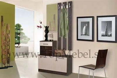 Прихожая Ната-Лина М венге/дуб молочный - Модульные прихожие