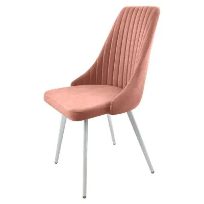 Стул Верона Эмаль белая (велюр Catania) Стул Верона Эмаль белая (велюр Catania) - Стулья для кухни