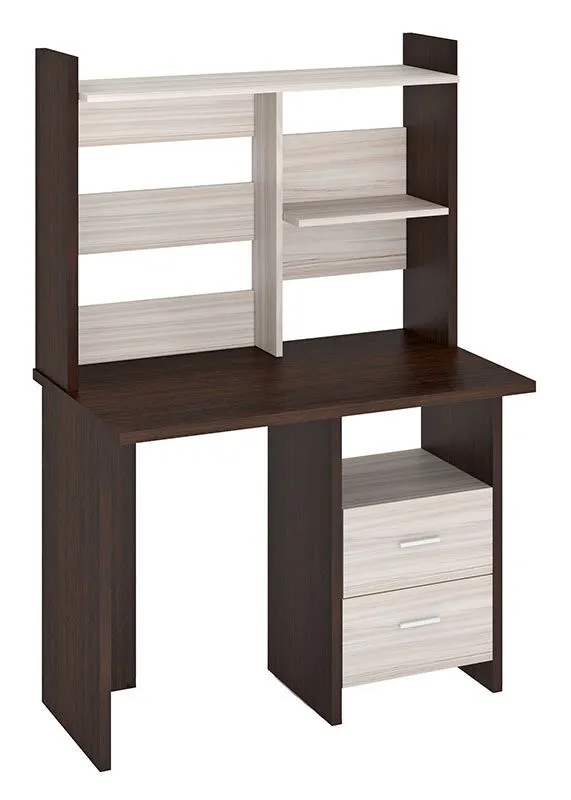 Стол СКЛ-Прям100+НКЛ-100 - венге - карамель Стол СКЛ-Прям100+НКЛ-100 - венге - карамель