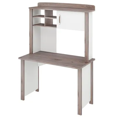 Стол СТД-115 с надстройкой НД-115 - нельсон - белый жемчуг Стол СТД-115 с надстройкой НД-115 - нельсон - белый жемчуг