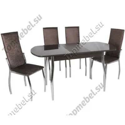 Стол со стульями № 67 серии Милан Стол со стульями № 67 серии Милан - Столы