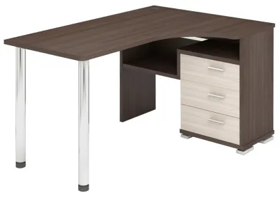 Компьютерный стол СР-132С-140 - шамони - карамель