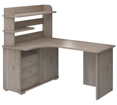 Компьютерный стол СР-145 - корпус нельсон, фасады нельсон, столешница нельсон