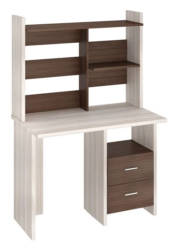 Стол СКЛ-Прям100+НКЛ-100 - карамель - шамони Стол СКЛ-Прям100+НКЛ-100 - карамель - шамони