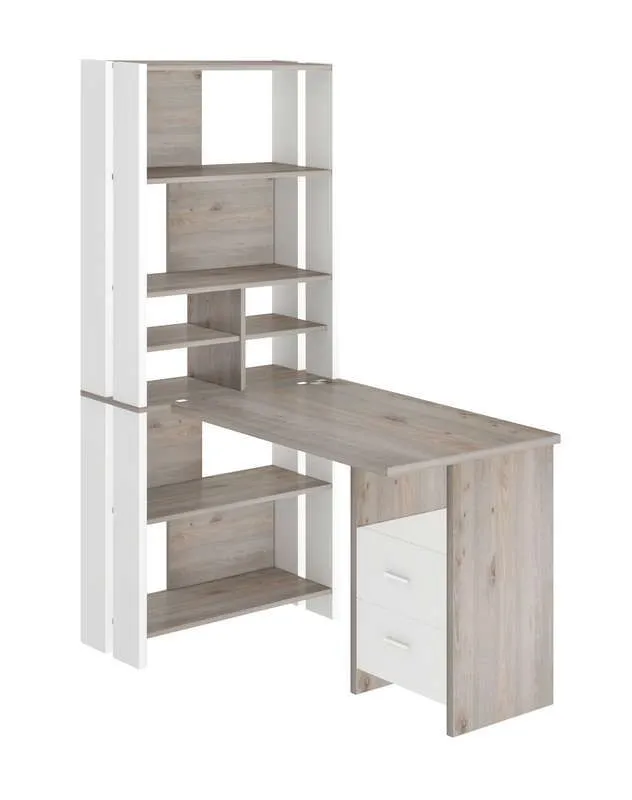 Стол СТЛ-ОВХ+С100Прям+ТЯЛ - белый жемчуг - нельсон Стол СТЛ-ОВХ+С100Прям+ТЯЛ - белый жемчуг - нельсон