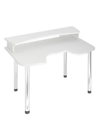 Стол СКЛ-Игр140МО+НКИЛ140 - белый жемчуг