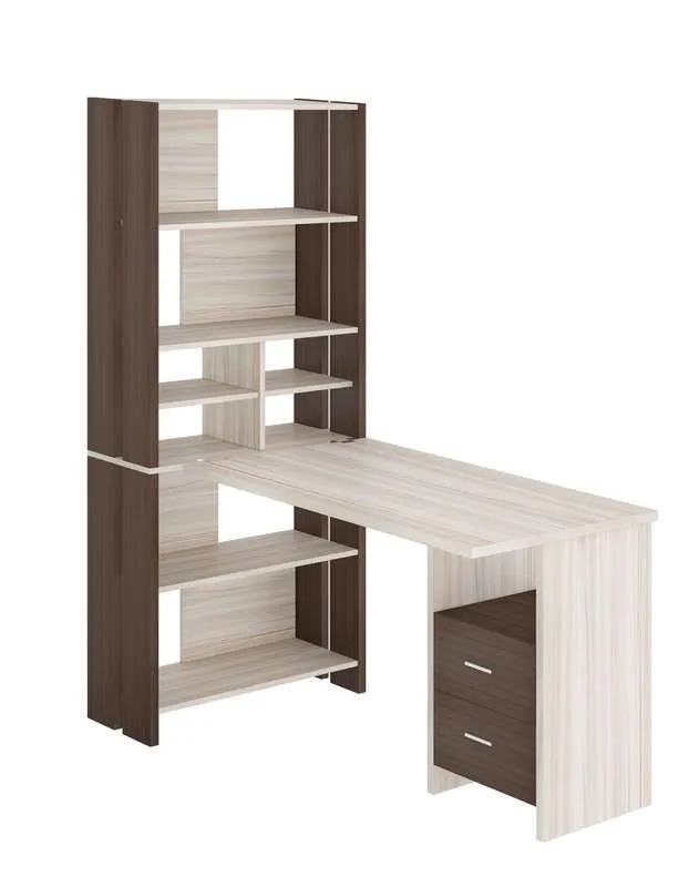 Стол СТЛ-ОВХ+С120Прям+ТЯЛ - шамони - карамель Стол СТЛ-ОВХ+С120Прям+ТЯЛ - шамони - карамель