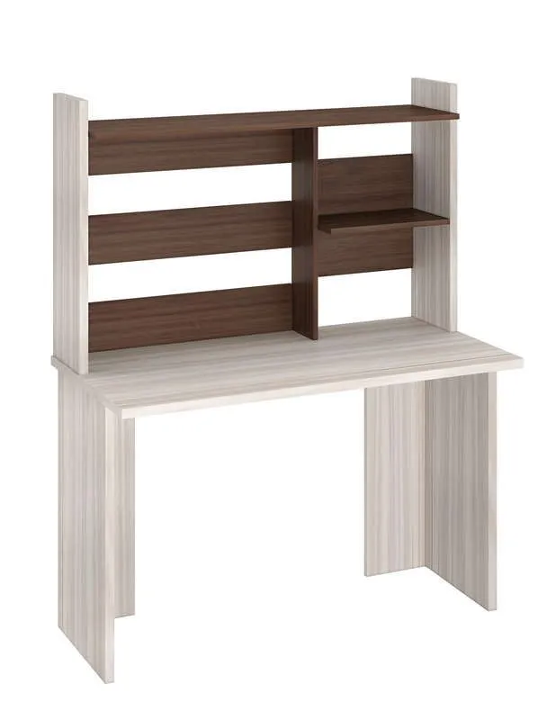 Стол СКЛ-Прям120(без тумбы)+НКЛ-120 - карамель - шамони Стол СКЛ-Прям120(без тумбы)+НКЛ-120 - карамель - шамони