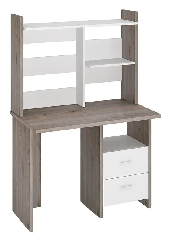 Стол СКЛ-Прям100+НКЛ-100 - нельсон - белый жемчуг Стол СКЛ-Прям100+НКЛ-100 - нельсон - белый жемчуг