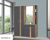 Прихожая Твист (Модуль 1+3) - Модульные прихожие