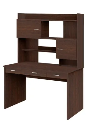 Компьютерный стол СП-83 - корпус венге, фасады венге Компьютерный стол СП-83 - корпус венге, фасады венге