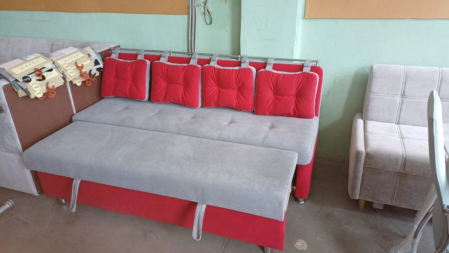 Распродажа! Прямой диван Каир со спальным местом за 28 400 руб.!