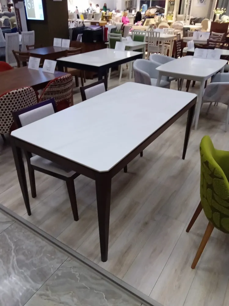 Стол обеденный Лотос 1600 с керамогранитом - Столы