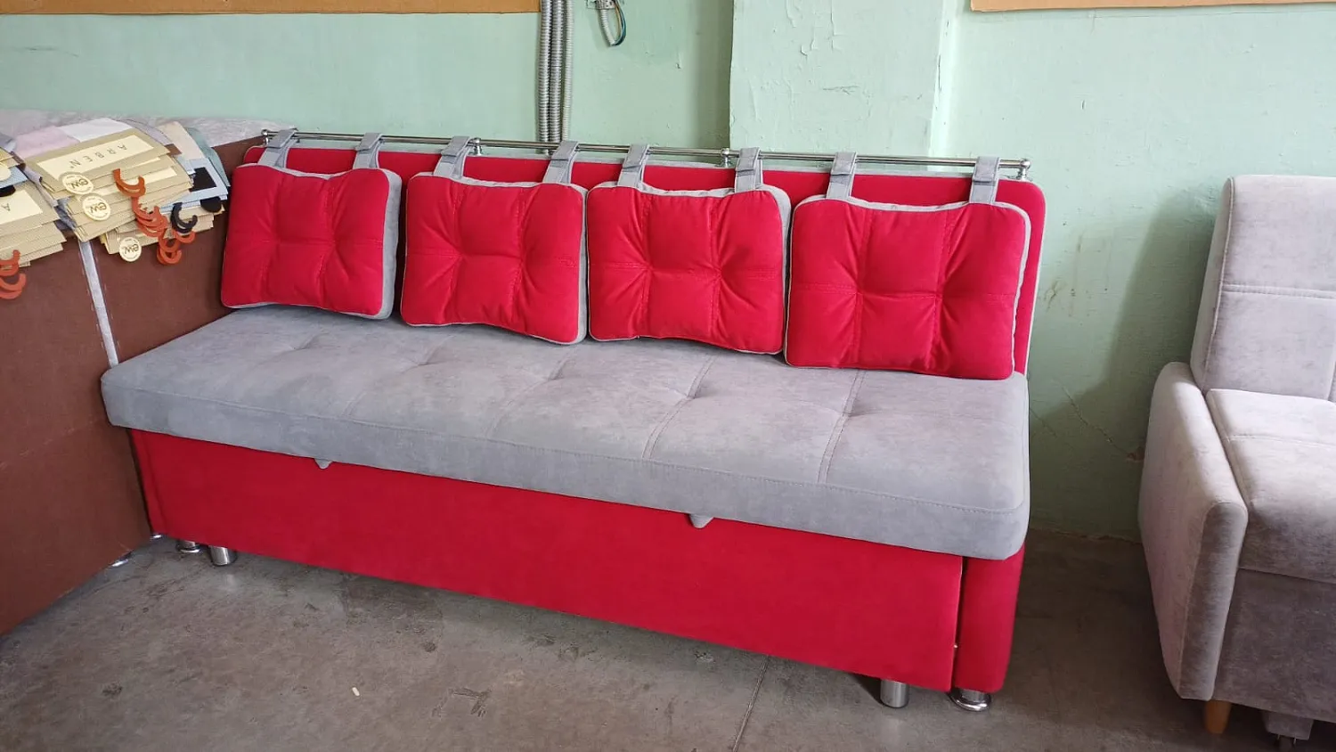 Распродажа! Прямой диван Каир со спальным местом за 28 400 руб.!