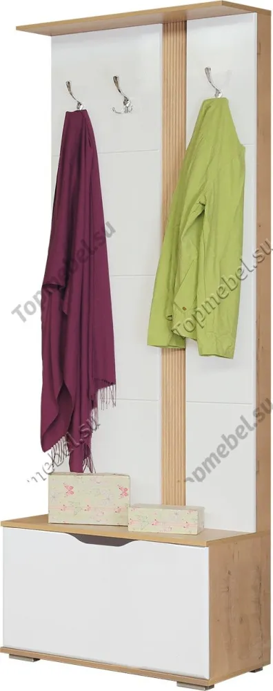 Прихожая Твист (Модуль 1+4+2) - Модульные прихожие