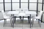 Обеденная группа (стол Ост и 4 стула Тетра) - Обеденные группыССС
