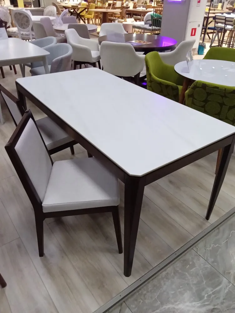 Стол обеденный Лотос 1600 с керамогранитом - Столы