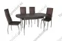 Стол со стульями № 51 серии Милтон - Столы